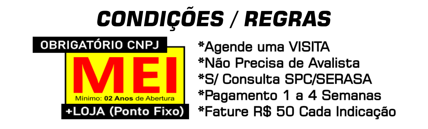 VÁRZEA GRANDE EMPRÉSTIMOS - EXCLUSIVO PARA COMERCIANTES COM PONTO FIXO